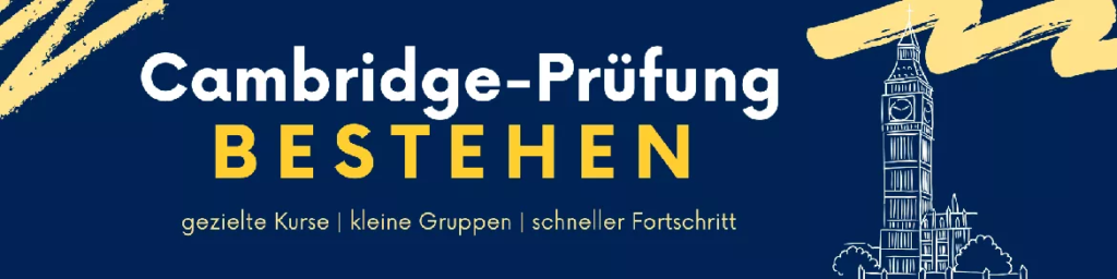 Cambridge Prüfungsvorbereitung in Aarau